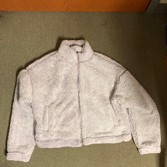 Fuzzy Sherpa Full Zip Jacket - Picture 3 of 3